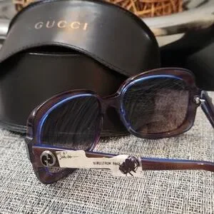 GUCCI Sunglasses Tortoises Blue Brown GG3190/S Gucci | Accessories | Gucci Sunglasses Tortoises Blue Brown  main image 2
